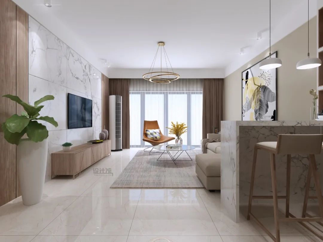 微水泥效果圖，微水泥裝修有什么特點？